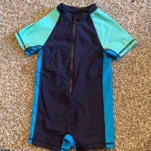 Gymboree one piece rash guard. Never worn